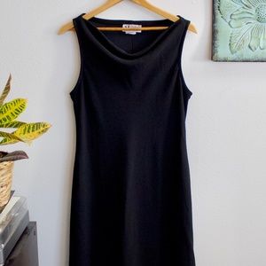 Vintage S.L. Fashion Black Dress